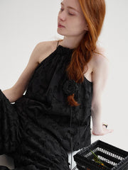 Hollow Lace Camisole Tank Top
