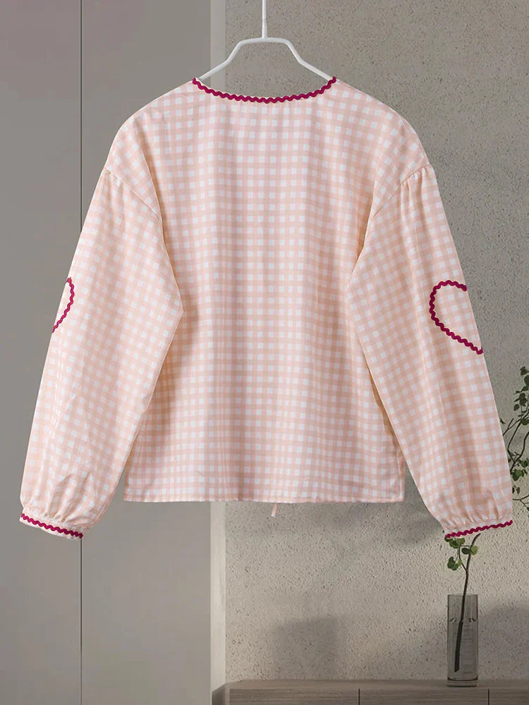 Chloe - Heart Blouse