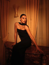 Strapless Backless Sleeveless Scarf Dress Outfit