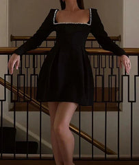 Lily/ Detail Short Dress