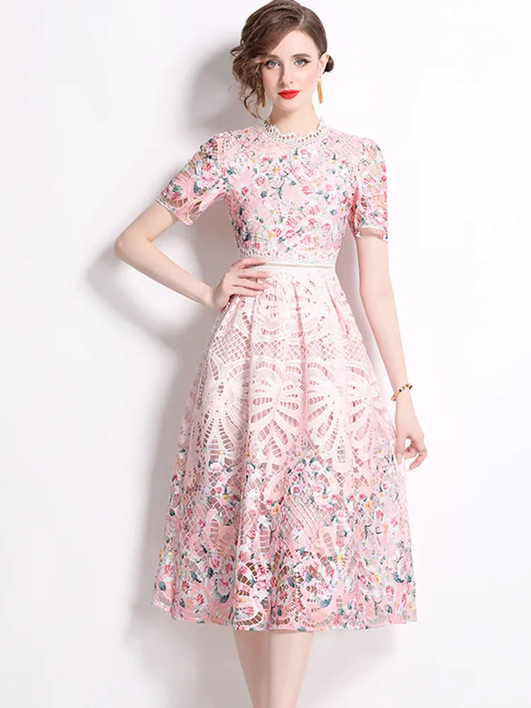 Graceful Hollow Dress