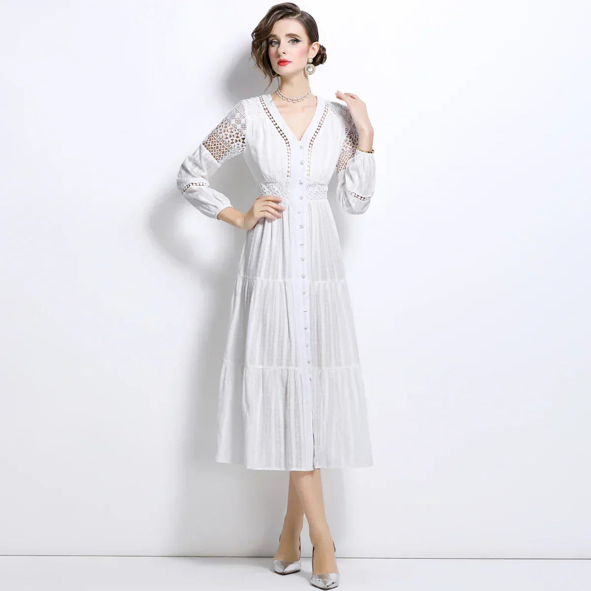 Jessica’s Flair Midi Dress
