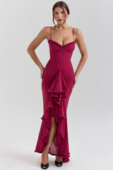 Edith | Charming Ruffled Gown