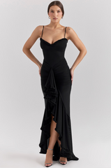 Edith | Charming Ruffled Gown
