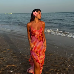 Vibrant Tropical Dress