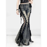 Tie-up Mysterious Flare Bootcut Pant