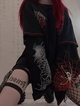 Dark Slender Fit Extended Sleeve Hooded Sweatshirt Black / S