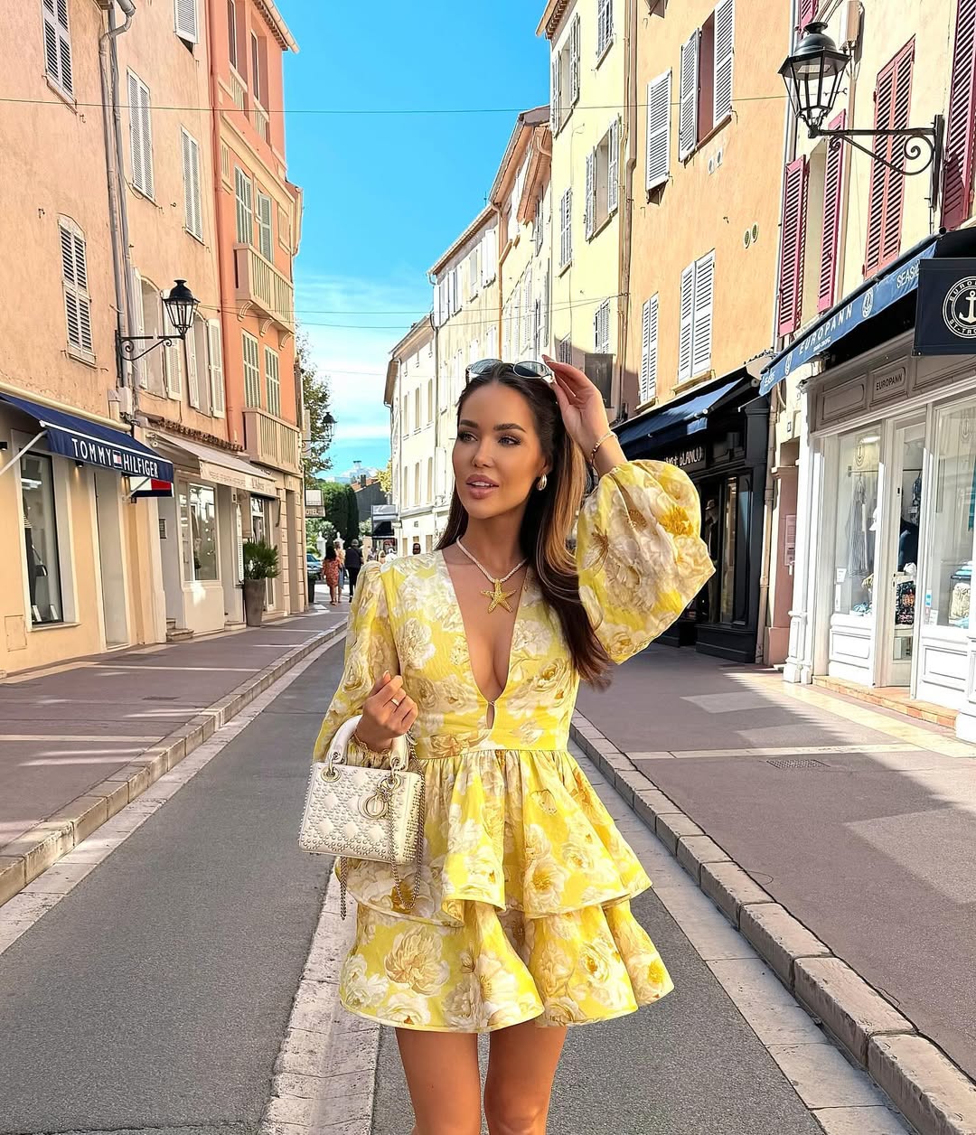 Floral Ruffle Dress
