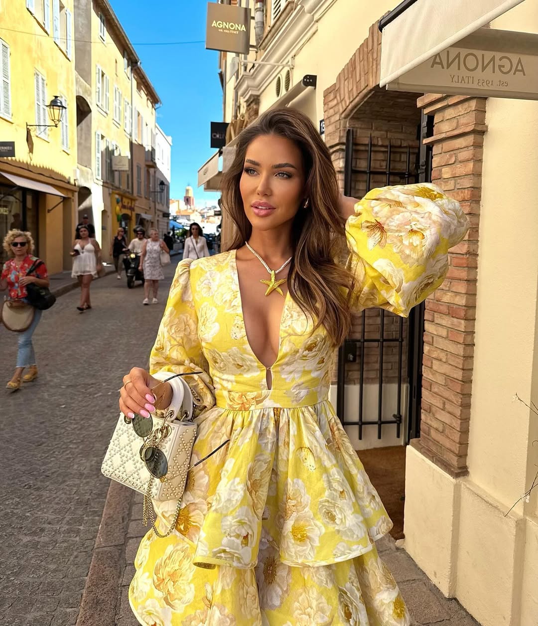 Floral Ruffle Dress