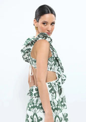 Ruffled Maxi Dress