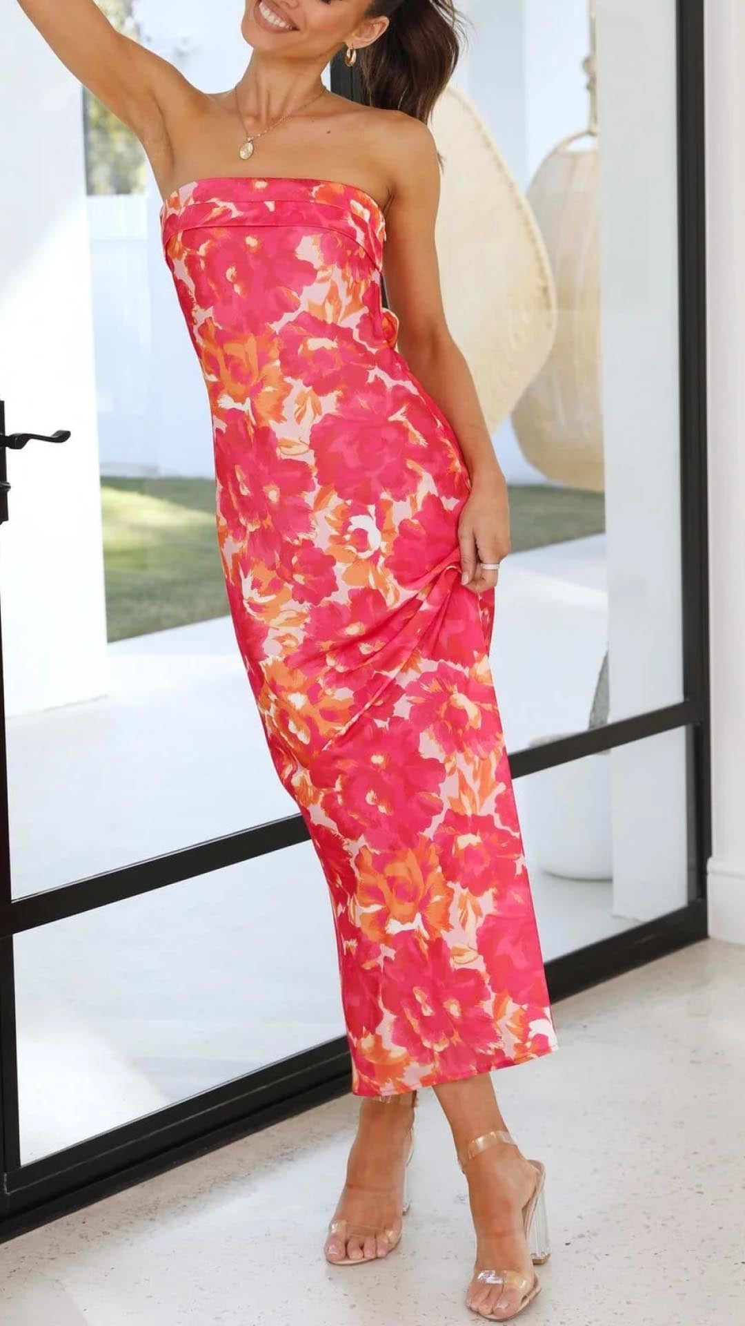 Chic Strapless Dress