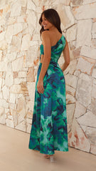 Breeze Asymmetrical Maxi Dress