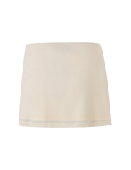 OCTAVIA MINI SKIRT - NEUTRAL : CREAM
