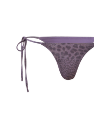JESSALYN BIKINI BOTTOM - PURPLE TIGER