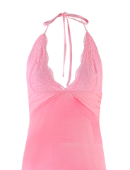 DENAE MAXI DRESS - PINK : FLORAL : PINK BLOSSOM