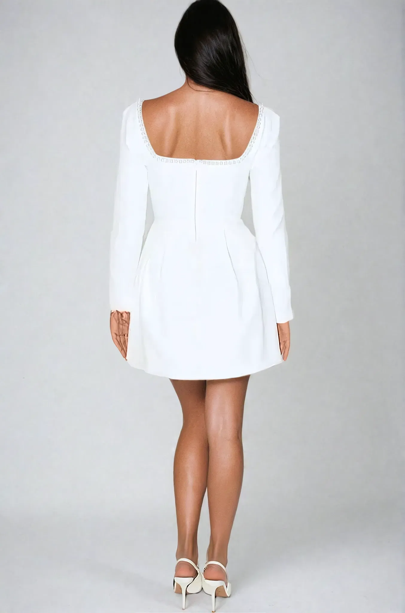 Lily/ Detail Short Dress