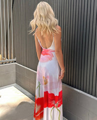With Harper Lu Citrus Poppy Maxi