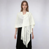 Cashmere Thicken Warmer Soft Pashmina Knitted Long Winter Scarf Cp040-01 Scarfs-L