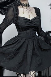 Short Flare Gothic Dress