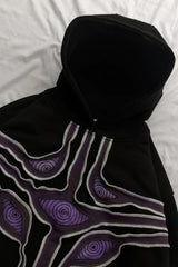 Eye Patch Graphic Pullover Hoodie