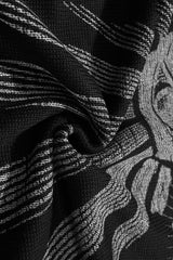 Gothic Eye Skull All Over Crew Neck Sweater