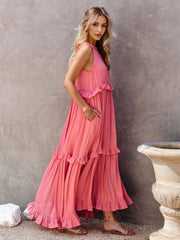 Seravelle CascadeBloom Maxi Dress