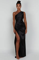 One Shoulder Maxi Dress
