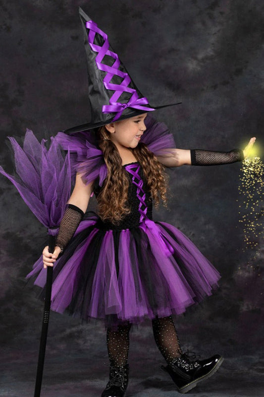 Witch Dress Kid Halloween Costume