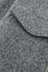 Street Style Tweed Crop Coat