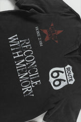 Route 66 Graphic Camo Layered Long Sleeve T-Shirt