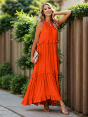 Seravelle CascadeBloom Maxi Dress