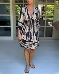 V-neck dress