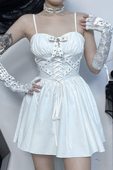 Puff Sleeve Cover Gothic Dress