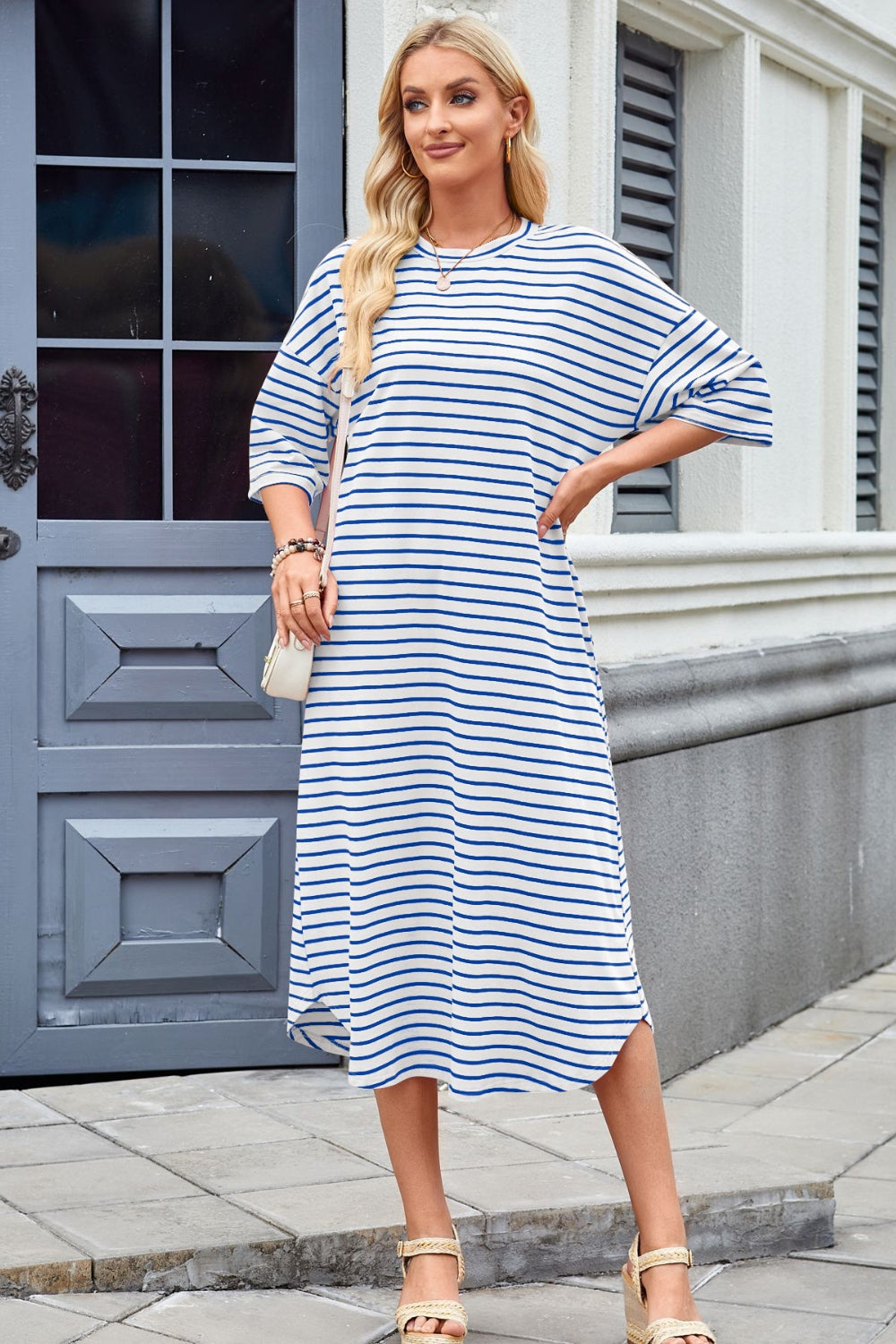 Lovelet StripeEase Midi Dress