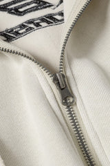 Fleece Lined Deconstructed Washed Coat