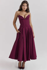 BETHY - CLASSIC BLACK PARTY DRESS
