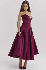 BETHY - CLASSIC BLACK PARTY DRESS