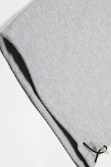 Rope Belt Minimal Wide Leg Sweatpants