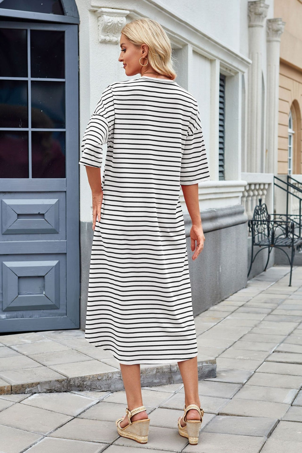 Lovelet StripeEase Midi Dress