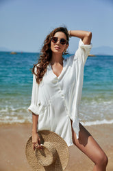 Casual Cardigan Beach Cover Up