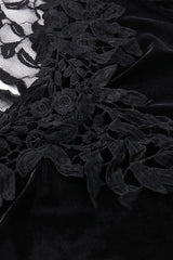 Sheer Lace Mermaid Gothic Dress