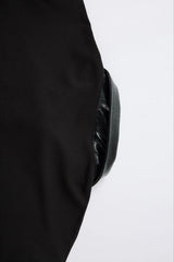 Barbed Wire Graphic Layered Polo Collar Tee