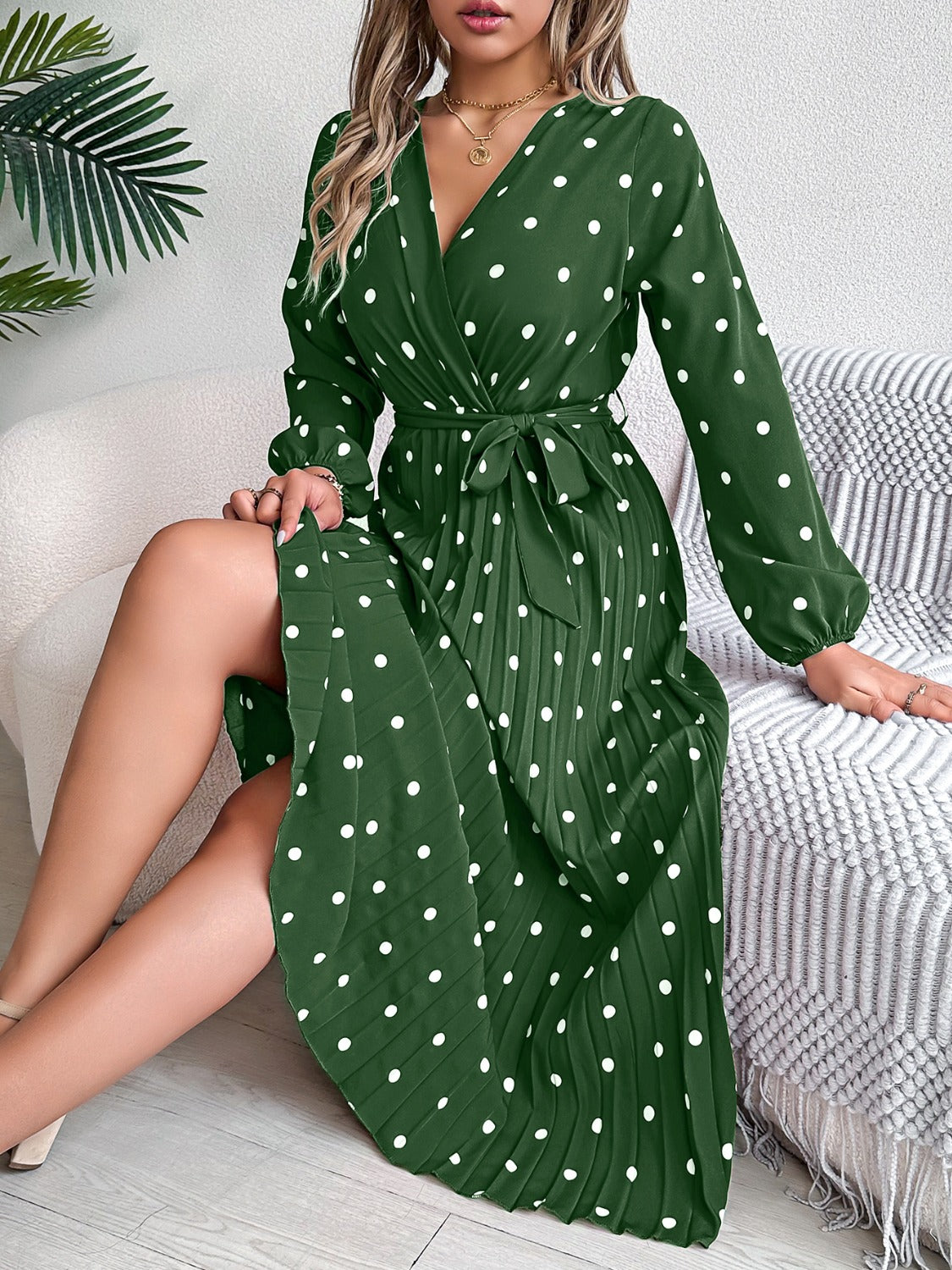 Dotéla PoiseTie Midi Dress