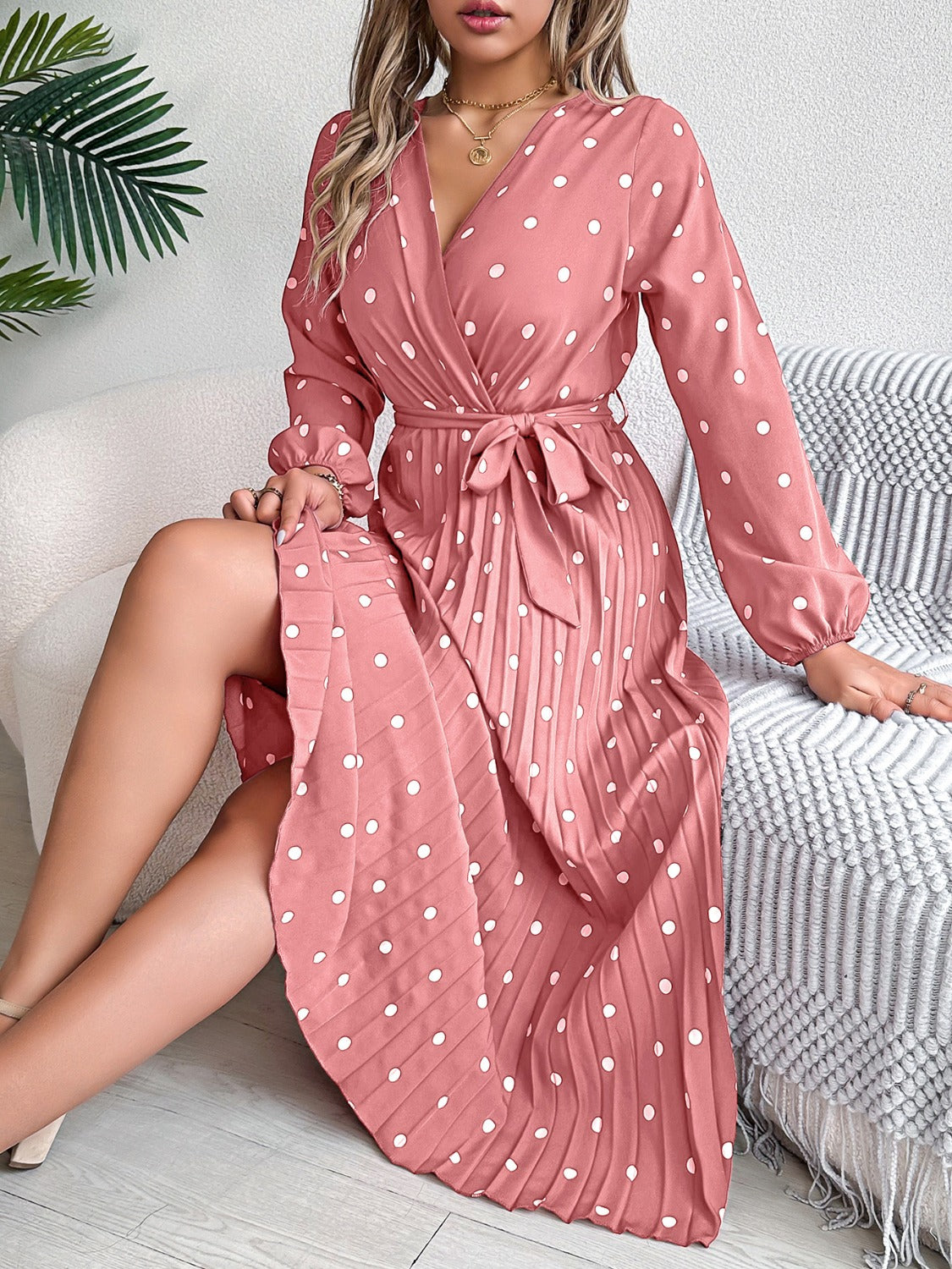 Dotéla PoiseTie Midi Dress