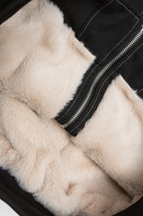 Metal Toggle Washed Hooded Puffer Coat