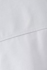 Polo Collar Trench Fabric Shirt Coat