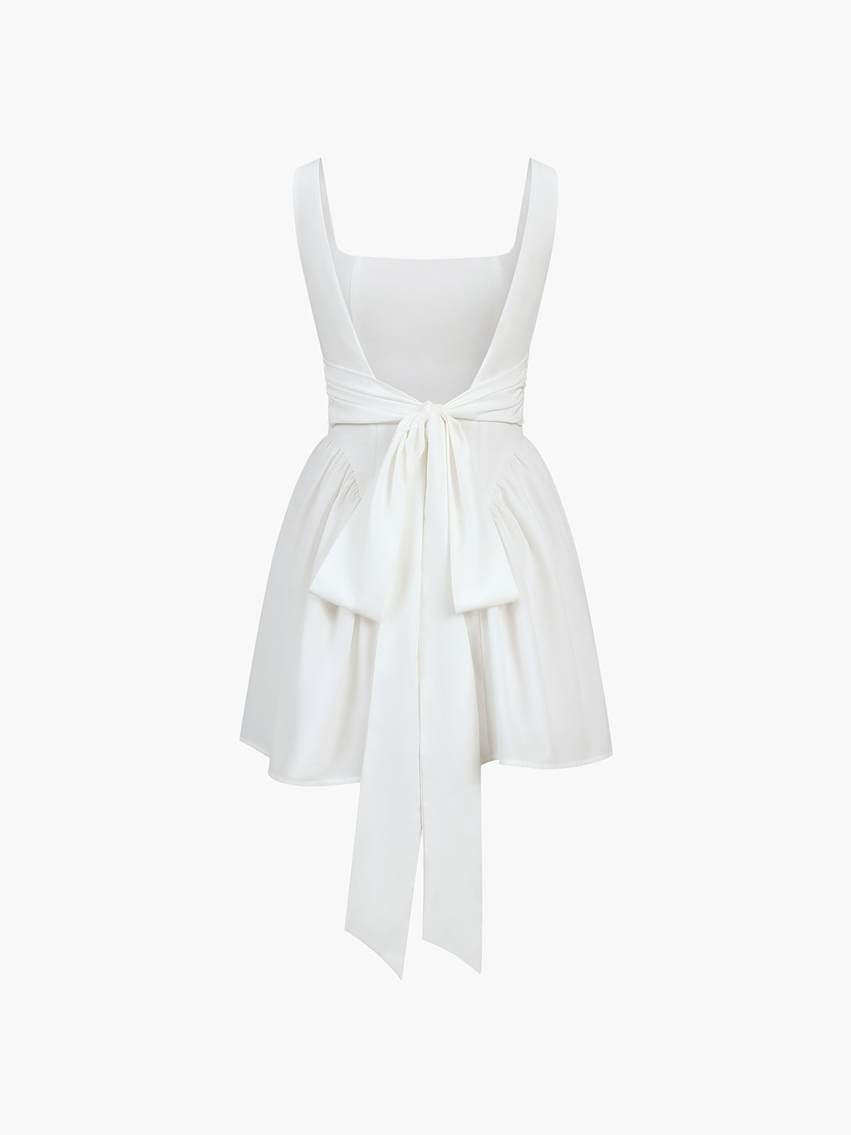 Open Back Short Dress