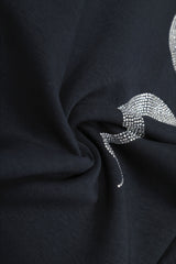 Two Tone Straight Leg Sweatpants