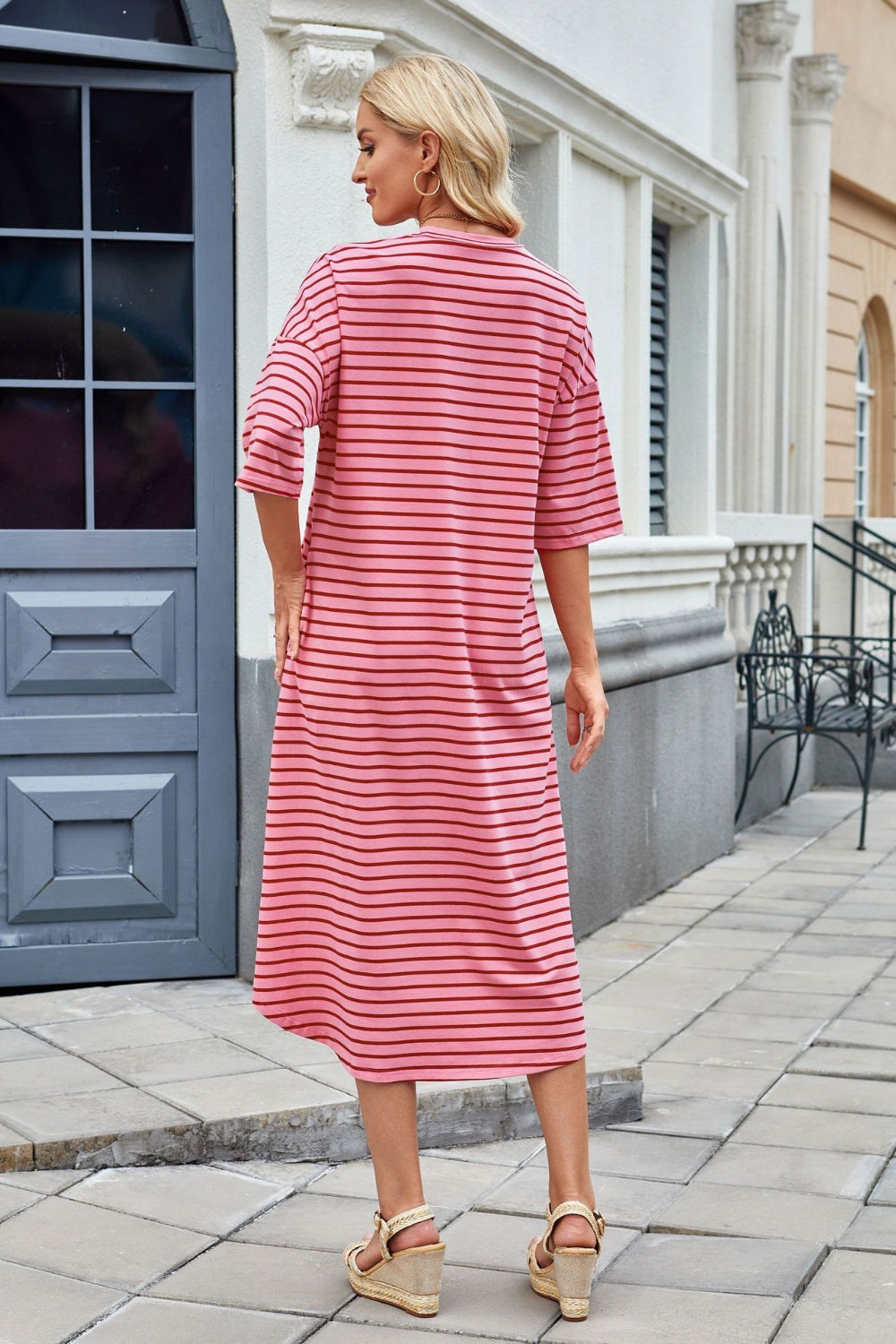 Lovelet StripeEase Midi Dress