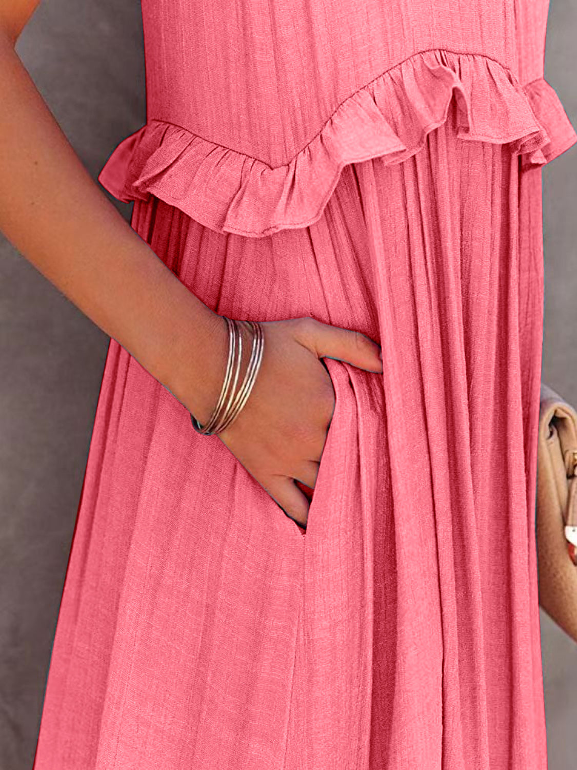 Seravelle CascadeBloom Maxi Dress